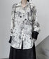 Ink Print Blouse