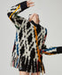 Jacquard Tassel Sweater