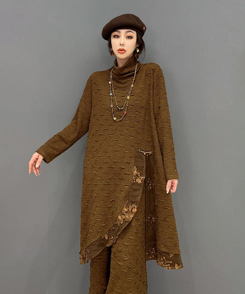 Side Slit Ripple Top & Pants