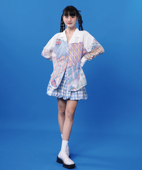 Colorful Check Patchwork Series