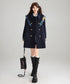 Jacquard Ribbon Cloud Shoulder Coat