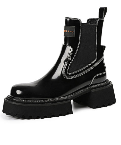 Color Block Side Gore Boots