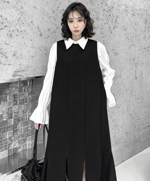 Asymmetrical Slit Dress