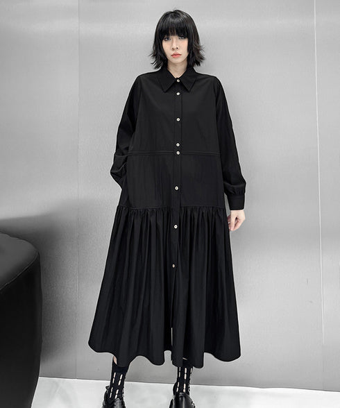 Gathered Switching Dress