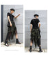 Mesh Layered Camouflage Skirt