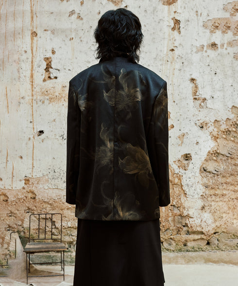 Printed Shiny Jacket