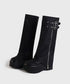 Zip Design Cover Boots