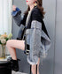 Denim Patchwork Cardigan