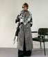 Faux Fur Splicing Coat
