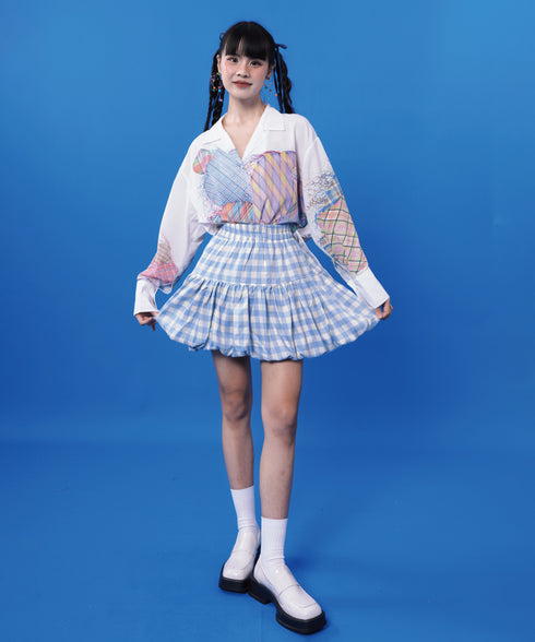 Colorful Check Patchwork Series