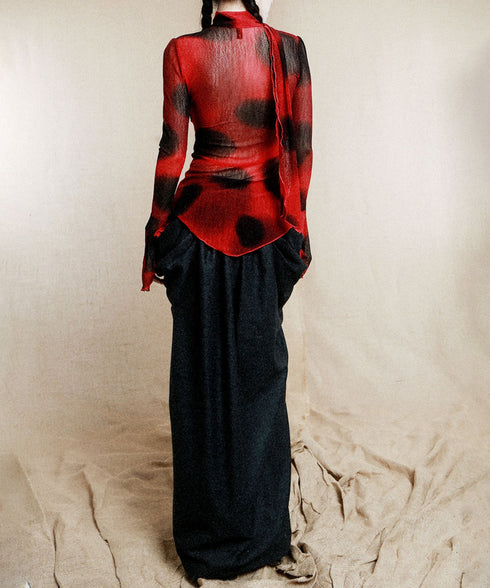 Big Pocket Low Waist Skirt