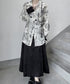 Ink Print Blouse