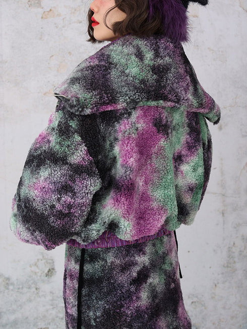 Layered Camouflage Jacket