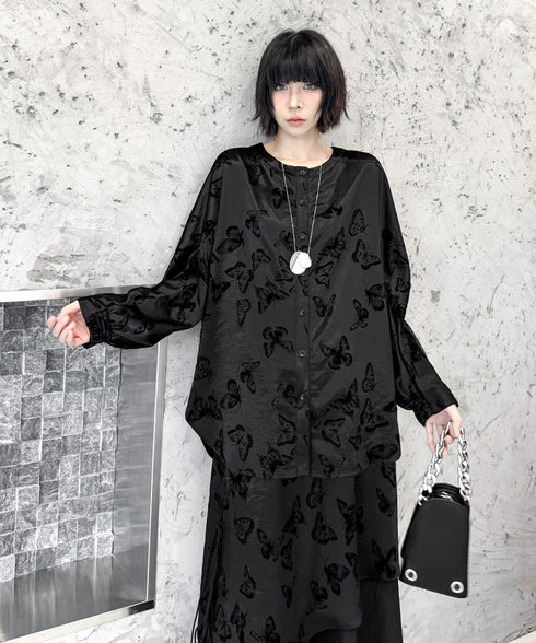 Flocked Butterfly Series