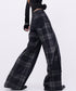 Plaid Switch Jeans