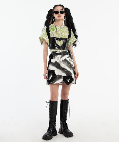 Independent Heart Skirt