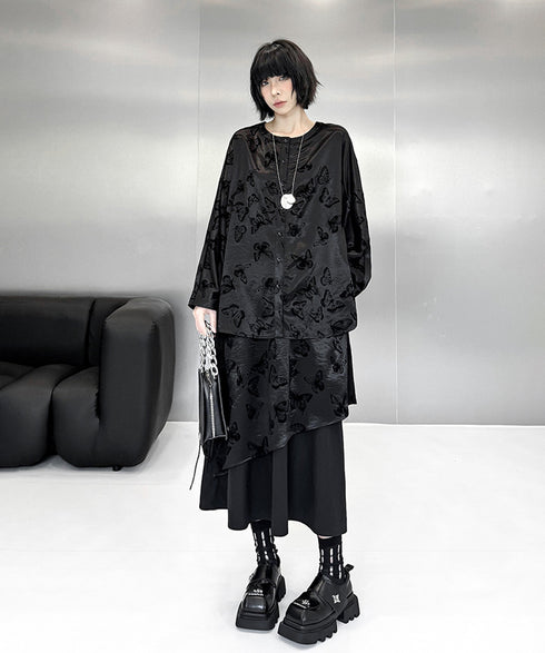 Flocked Butterfly Series