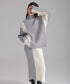 Bicolor Sweater & Skirt Co-ord