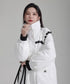 Flower Beads Padded Coat