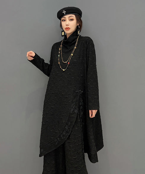 Side Slit Ripple Top & Pants