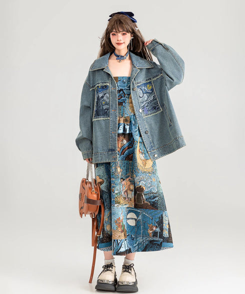 Oil Painting Jacquard Series