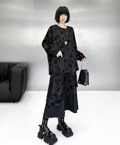 Flocked Butterfly Series