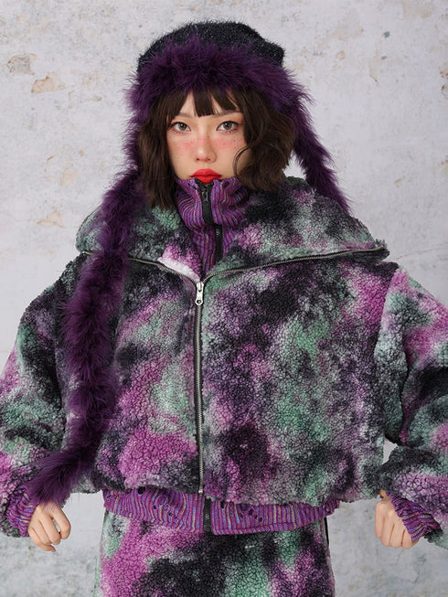 Layered Camouflage Jacket