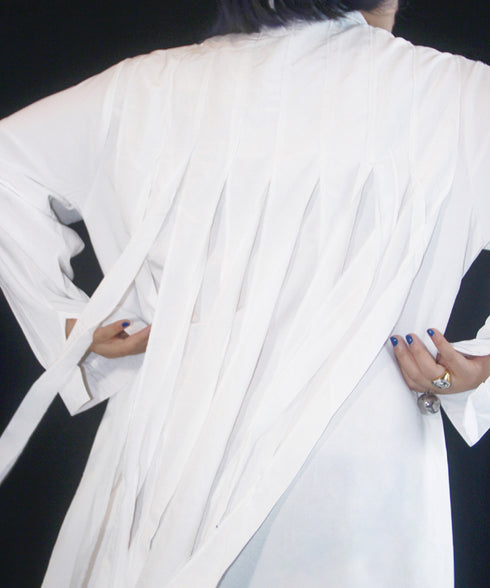 Klein Ribbon Shirt Dress