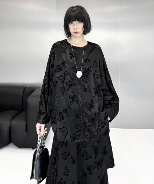 Flocked Butterfly Series