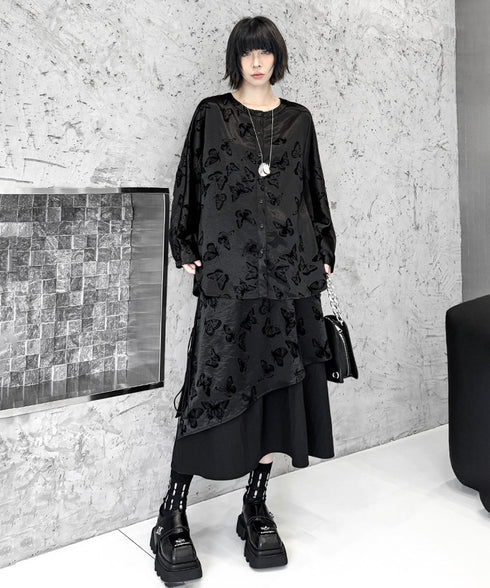 Flocked Butterfly Series