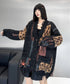 Leopard Patchwork Cardigan