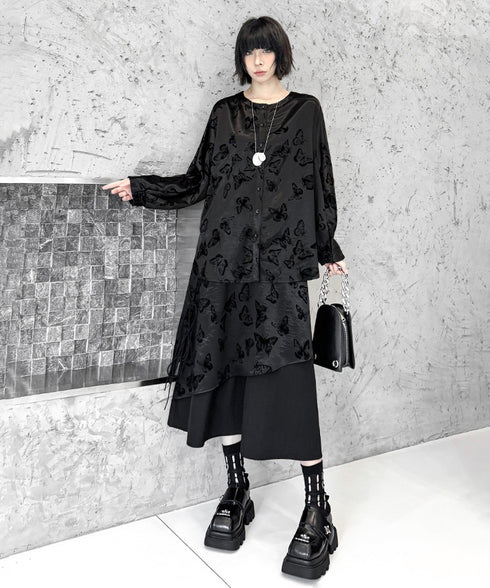 Flocked Butterfly Series