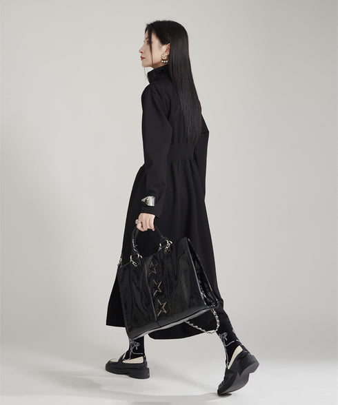 Double Zip Slit Dress