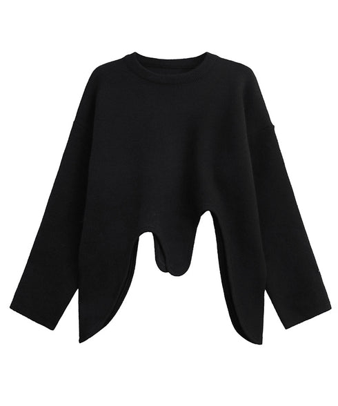 Wave Cut Sweater