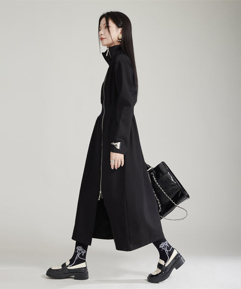 Double Zip Slit Dress