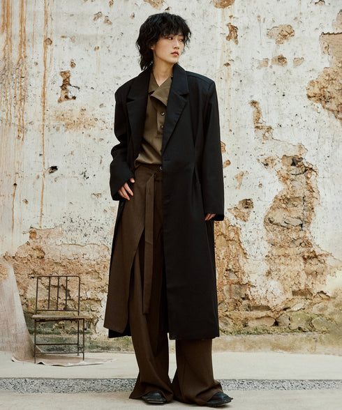 Wrap Skirt & Wide Pants