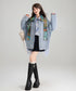 Jacquard Stitch Denim Jacket