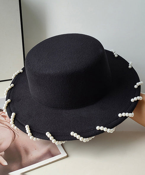 Pearl Border Hat