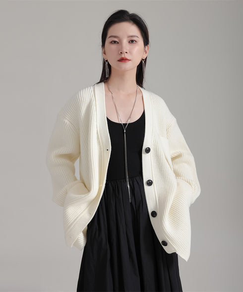Rib Knit Cardigan