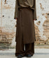 Wrap Skirt & Wide Pants