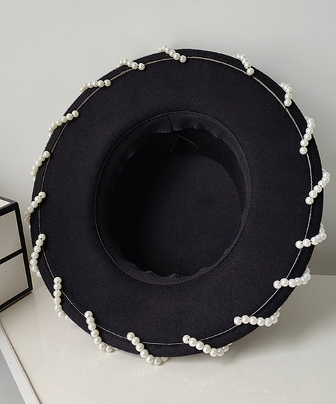 Pearl Border Hat