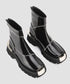 Zipper Design Boots