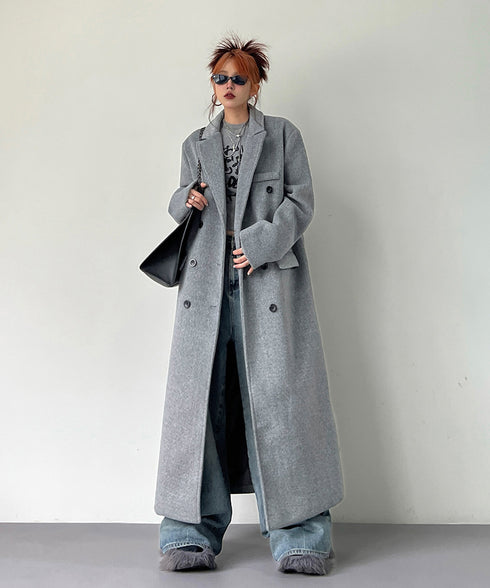 Double Button Chester Coat