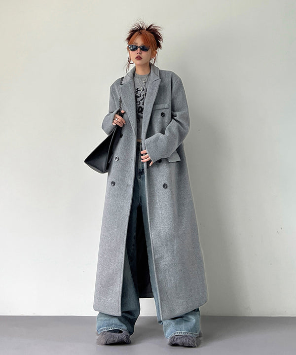 Double Button Chester Coat