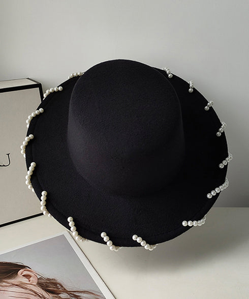 Pearl Border Hat