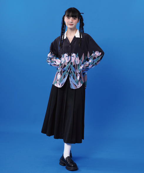 Tulip Print Blouse