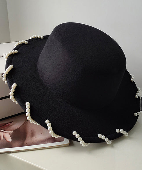 Pearl Border Hat
