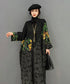 Floral Jacquard Long Jacket
