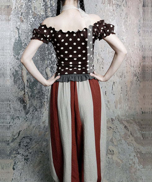 Polka Gather Top