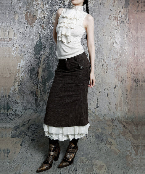 Frill Lace Tops